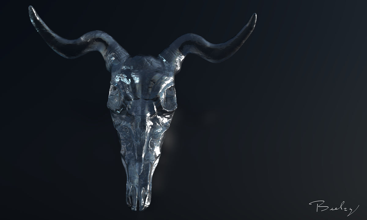 Animalium Bull 666 - Hight Resolution - Open Edition Print - Contemporary Art - By Beelzy