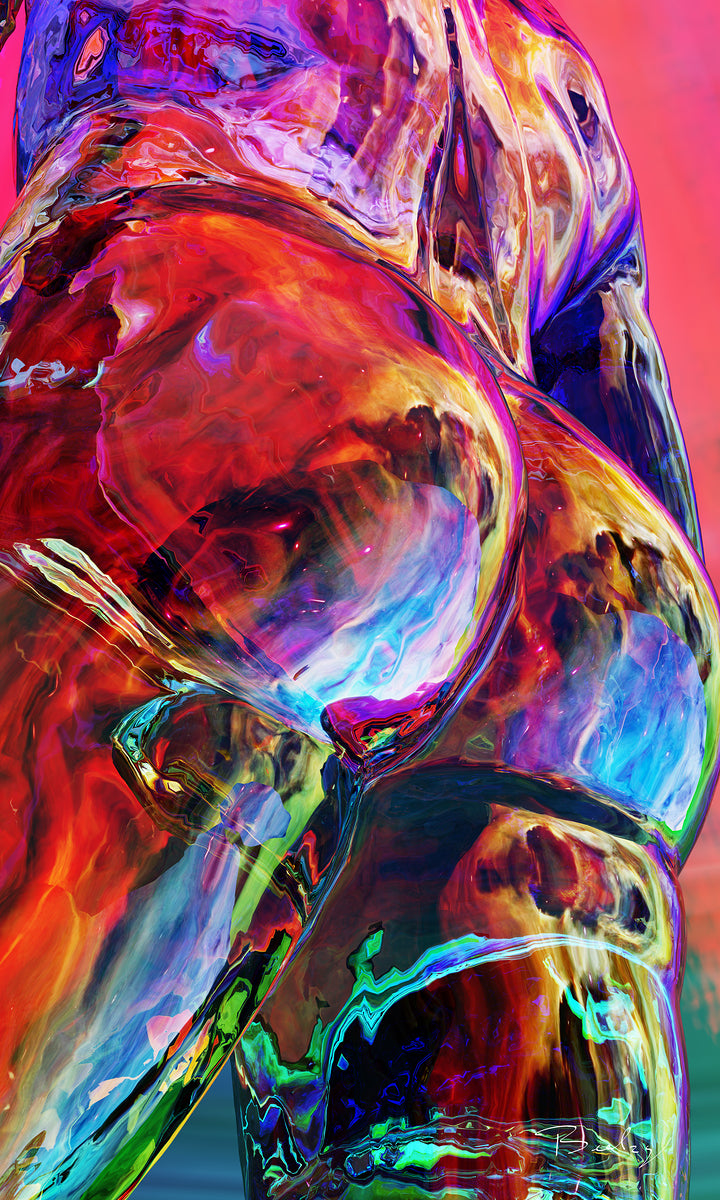 ZI No3 Corpus - Hight Resolution - Open Edition Print - Contemporary Art - By Beelzy