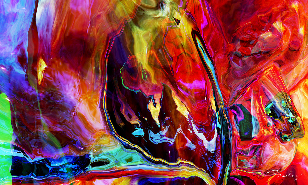 ZI No1 Corpus - Hight Resolution - Open Edition Print - Contemporary Art - By Beelzy