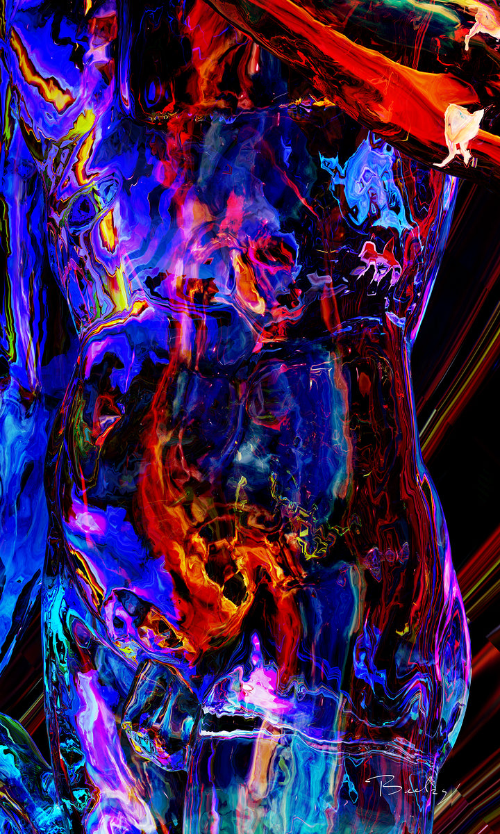 Zi NO4 Corpus - Hight Resolution - Open Edition Print - Contemporary Art - By Beelzy