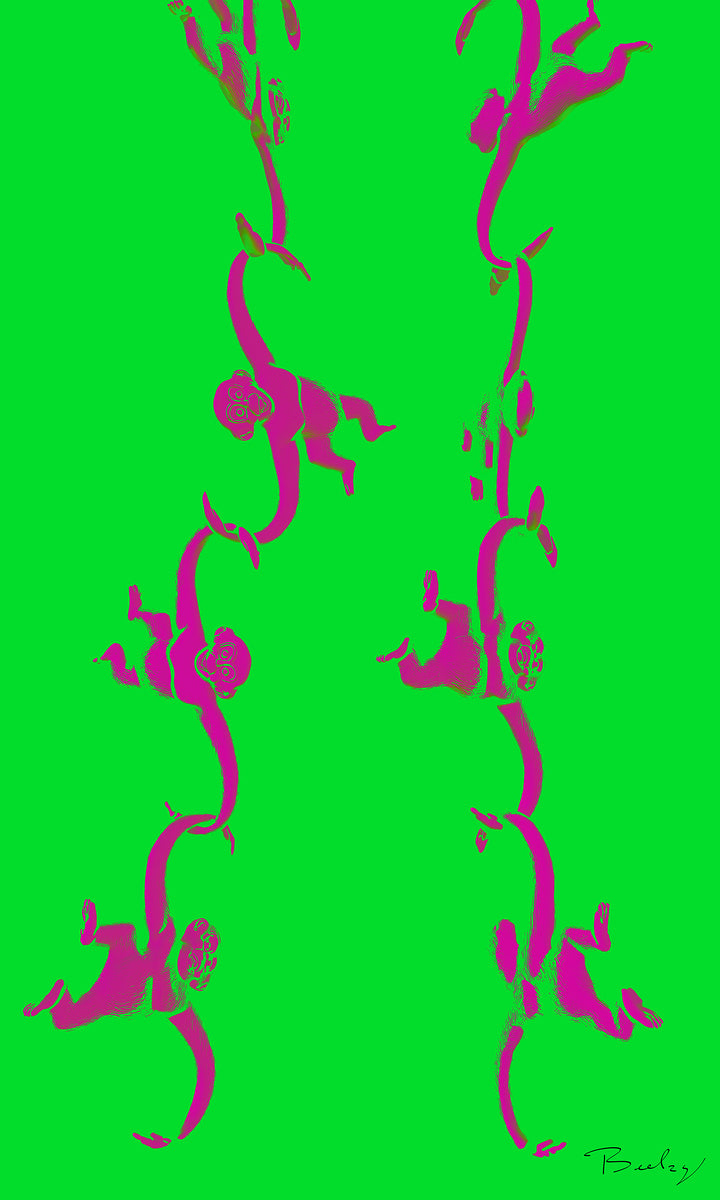 Monk No6 Hight Resolution - Open Edition Print - Contemporary Art - By Beelzy