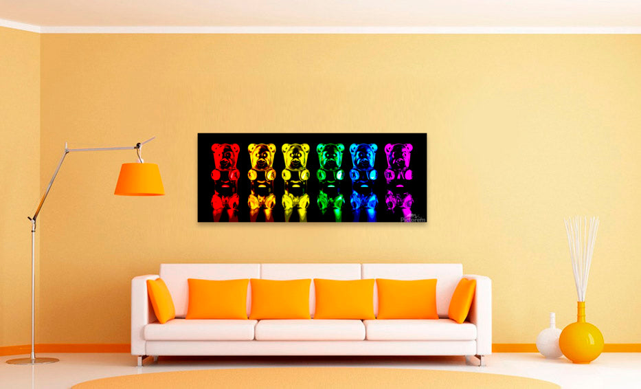 Gummy Flag - Hight Resolution - Open Edition Print - Contemporary Art - By Beelzy