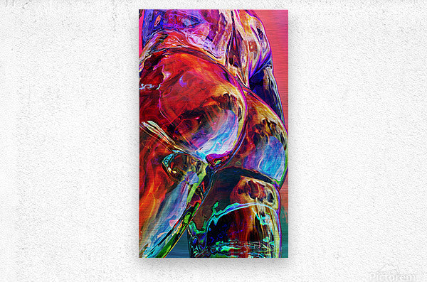 Brushed Metal Print