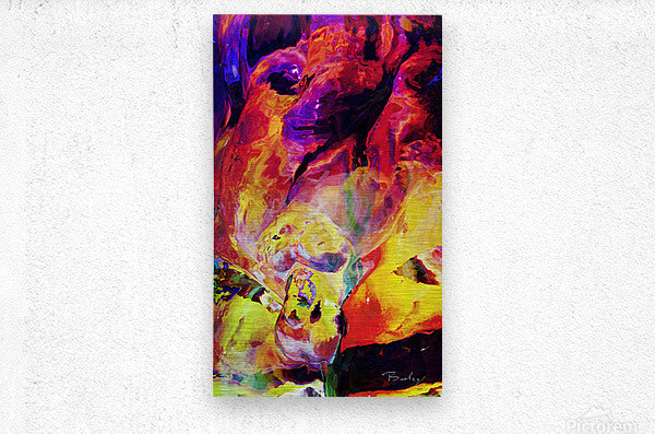 Brushed Metal Print