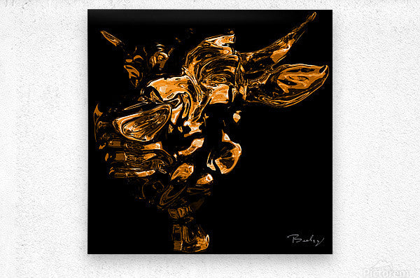 Brushed Metal Print