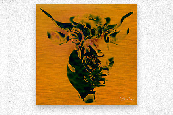 Brushed Metal Print