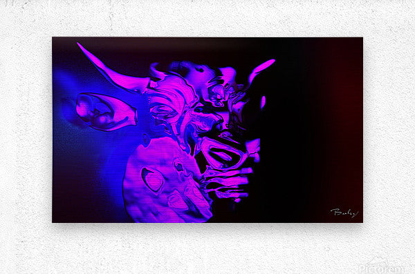 Brushed Metal Print