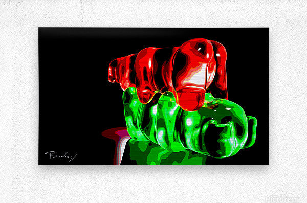Brushed Metal Print