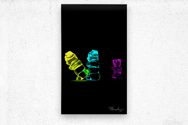 Brushed Metal Print