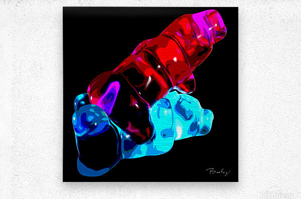 Brushed Metal Print