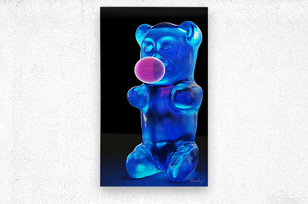 Brushed Metal Print