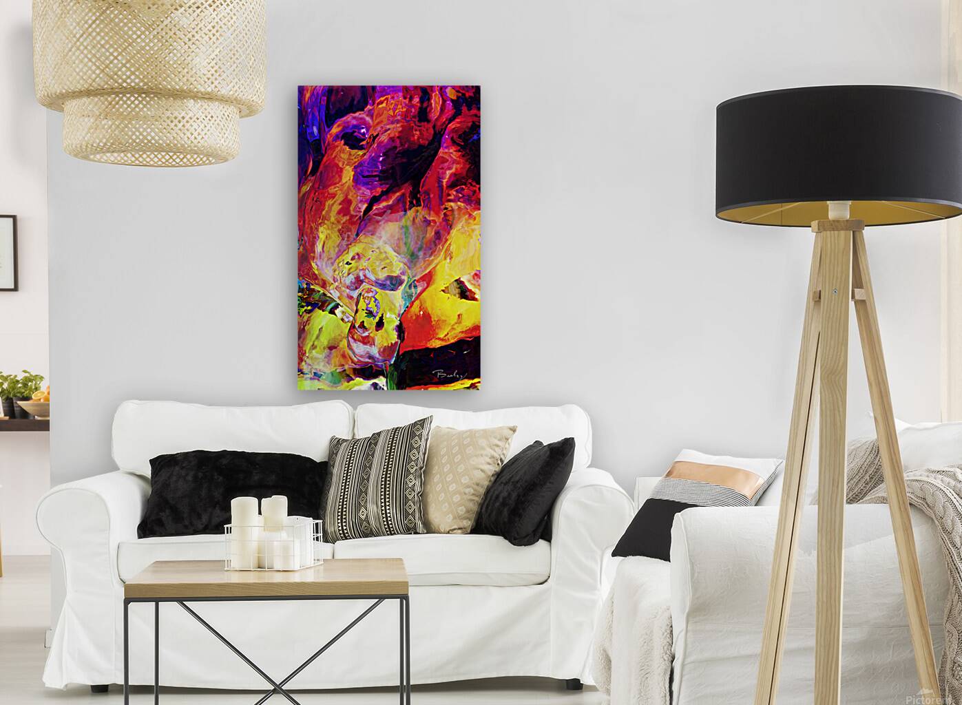 Giclée Stretched Canvas Print