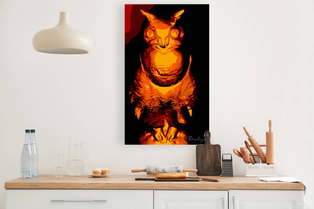 Animalium Owl NO1 - Hight Resolution - Open Edition Print - Contemporary Art - By Beelzy