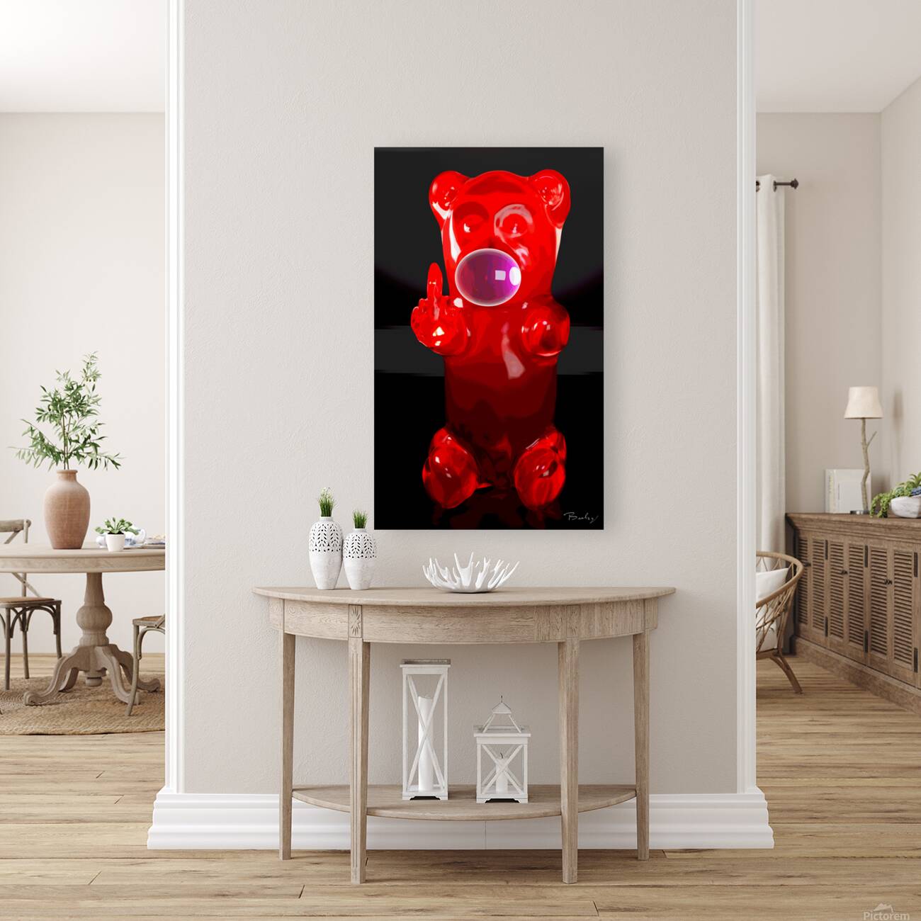 Giclée Stretched Canvas Print