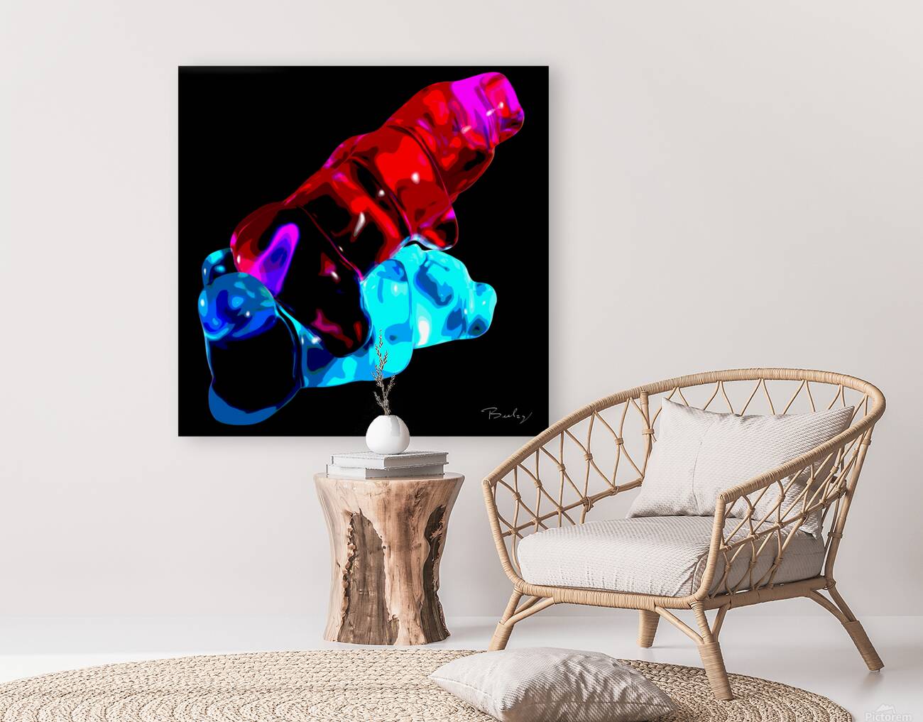 Giclée Stretched Canvas Print